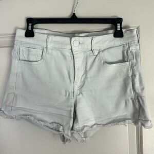 Express white shorts